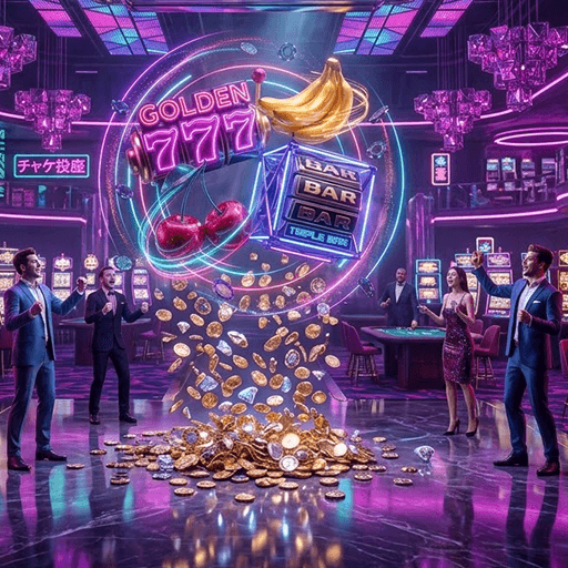 Luxury casino roulette with golden chips